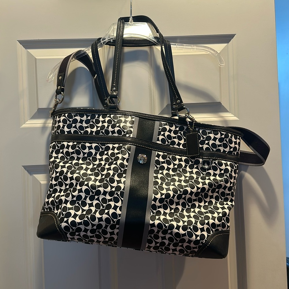 Coach baby bag or work bag